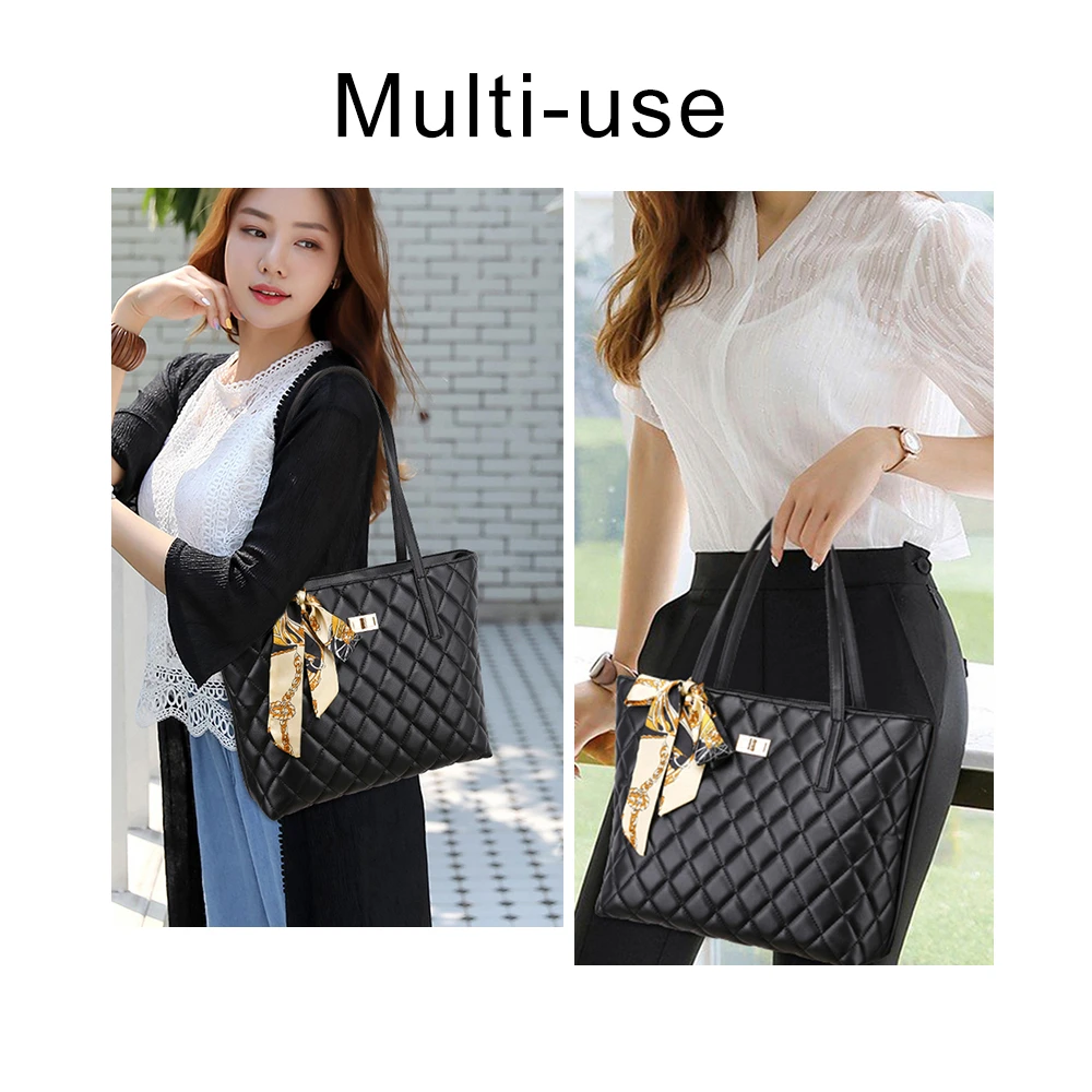 Herald Fashion Women Scarf Shoulder Bag Travel Bags Leather Quality Female Luxury Office Handbags Brand New |