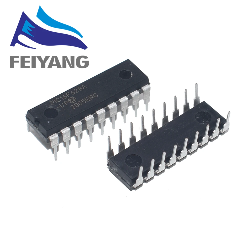 20pcs/lot PIC16F628A-I/P PIC16F628 16F628A DIP-18 new original In Stock | Электронные компоненты и принадлежности