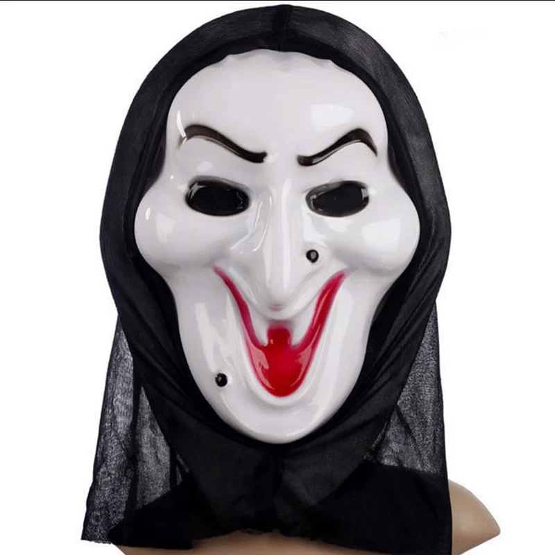 Унисекс детская маска для лица на Хэллоуин с ужасами призраком из фильма Смерть