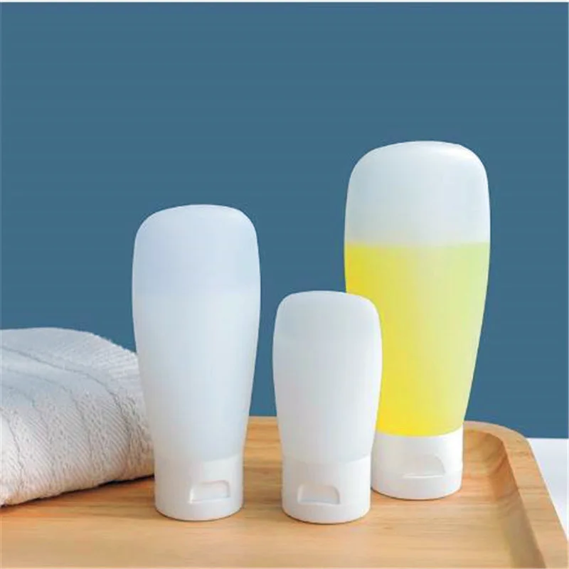 Новый простой пустой матовый мягкий многоразовый пластиковый тюбик для лосьона