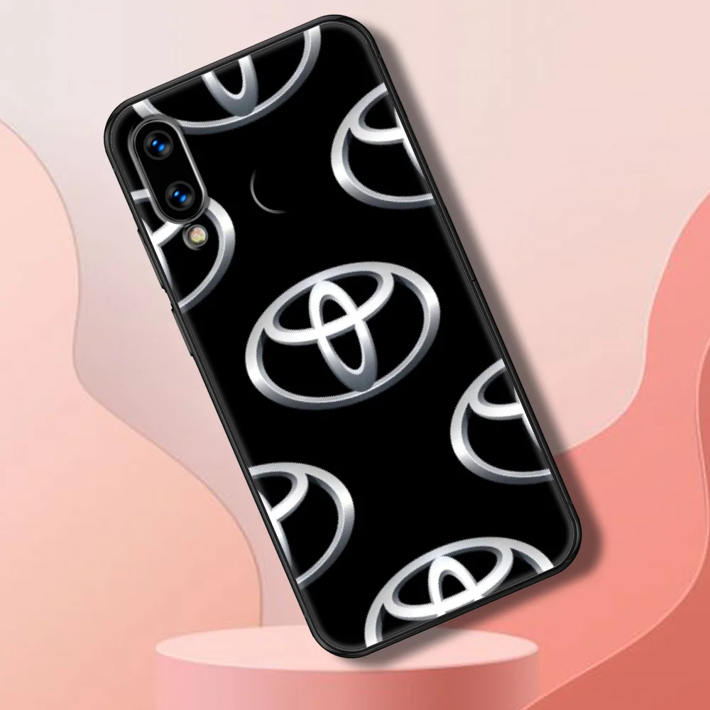

Car Toyotas Japan Phone case For Huawei Honor 6 7 8 9 10 10i 20 A C X Lite Pro Play black art coque pretty hoesjes 3D bumper