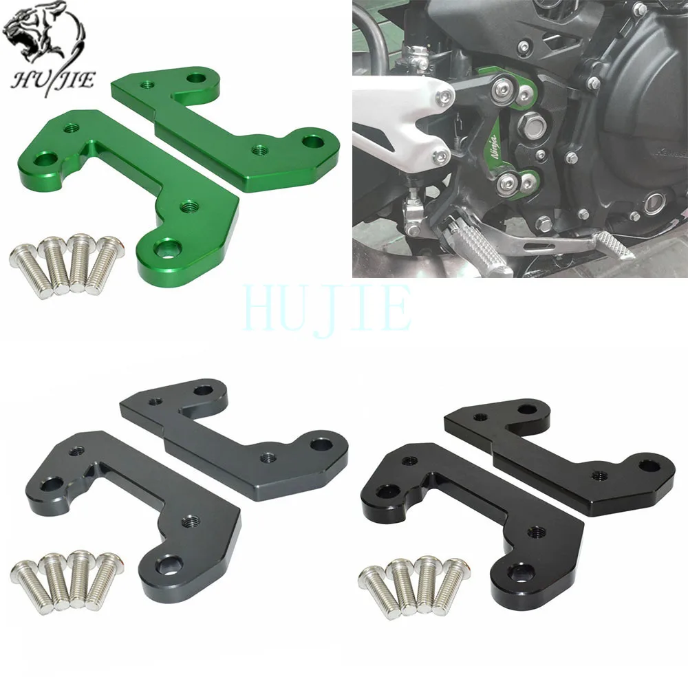 

Motorcycle For Kawasaki Ninja 250 400 Z400 2018 2019 Rearset Rear Set Replacement Base Mounting Plate Ninja250 Ninja400