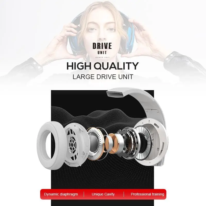 HOLY SERPENT F5 Bluetooth Наушники Накладные наушники проводные/беспроводные