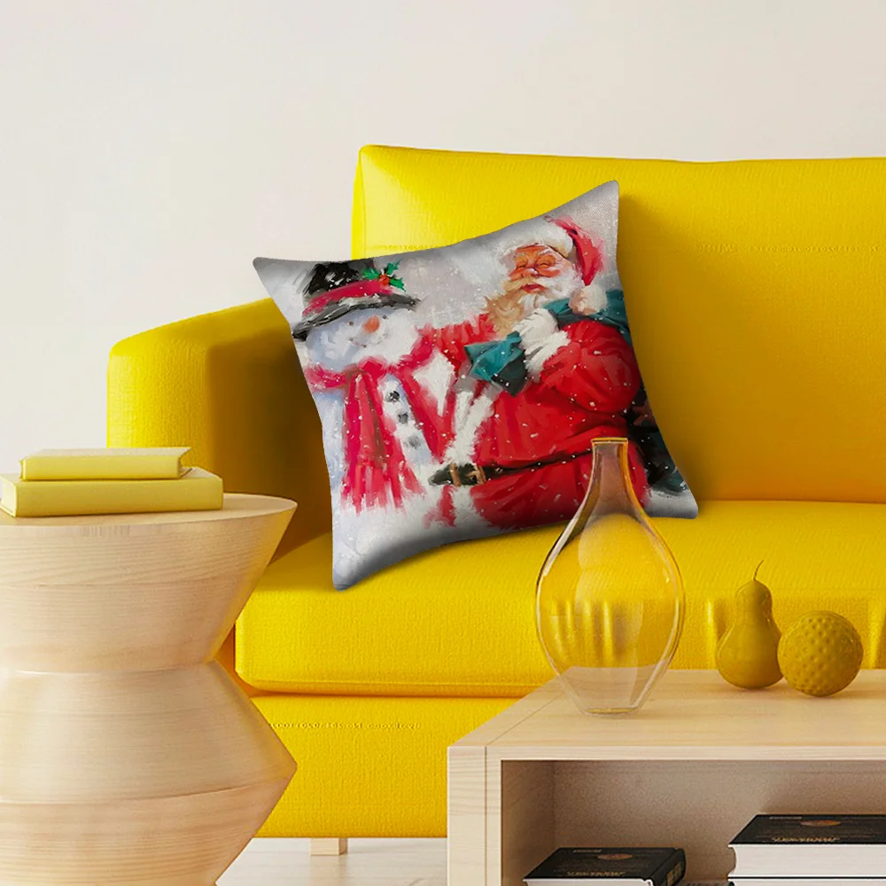 Чехол для подушки с Рождеством 2020 рождественские украшения дома Рождественский