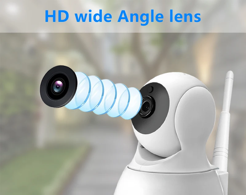Ip-камера HD 720 P, беспроводная домашняя камера безопасности, WiFi, двухсторонняя аудио-камера, детский монитор, умное ночное видение, CCTV, камера для помещений, монитор
