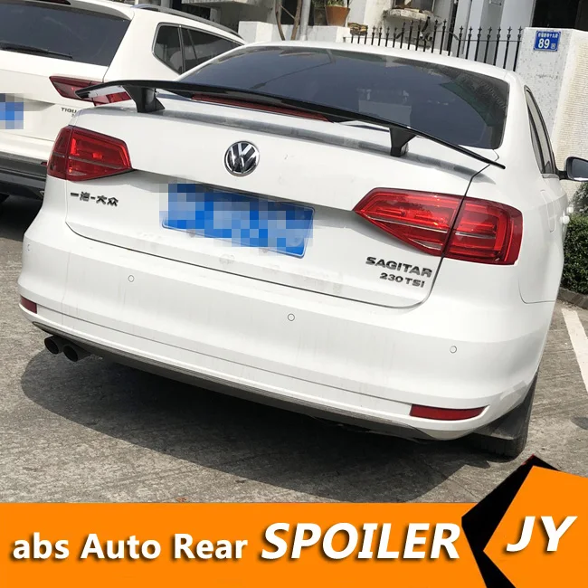 Для Volkswagen спойлер Jetta 2012-2018 SAGITAR TF Высокое качество ABS Материал заднего крыла