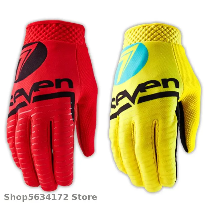 Universal for seven mx Dirt Bike Cycling Gloves MTB Motocross BMX ATV Off Road gloves Top Quality MX fishing glove | Спорт и
