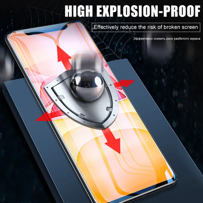 100D полное покрытие Гидрогелевая мягкая пленка для iphone 11 Pro X XR XS Max 8 7 6s PLus защита