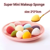 1pc mini makeup sponge smooth womens foundation cosmetic puff sponges water drop colorful beauty make up tools accessories