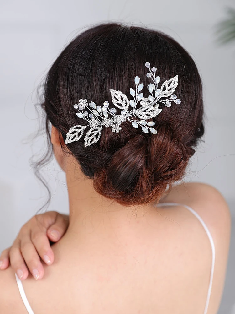 Женский винтажный гребень для волос свадебный аксессуар с кристаллами и