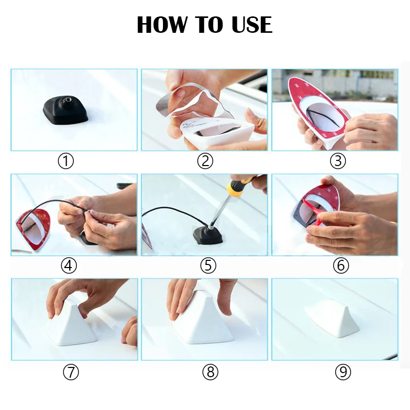 Автомобильная антенна на крышу Акулий плавник автосигнальная для Mini Cooper/BMW/Seat