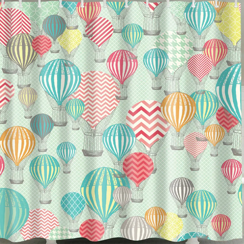 

Занавеска для душа, водонепроницаемая, цветная, для дома и ванной