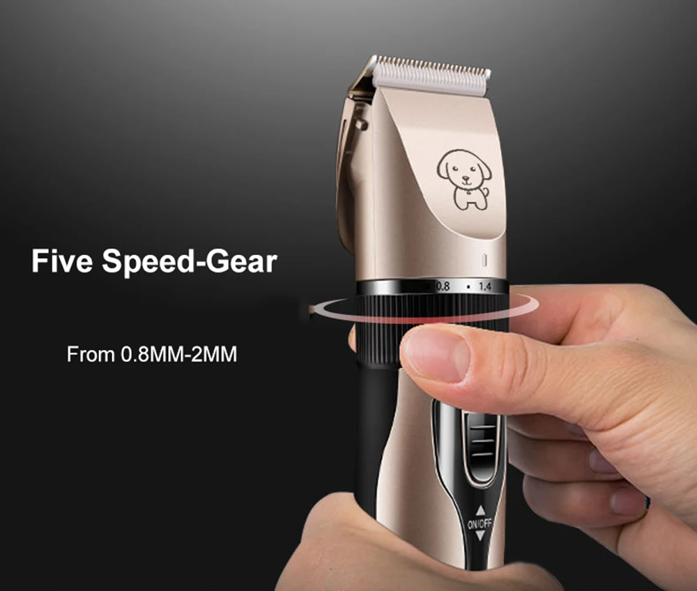 Электрическая машинка для стрижки питомцев триммер 2021 аккумуляторная с низким