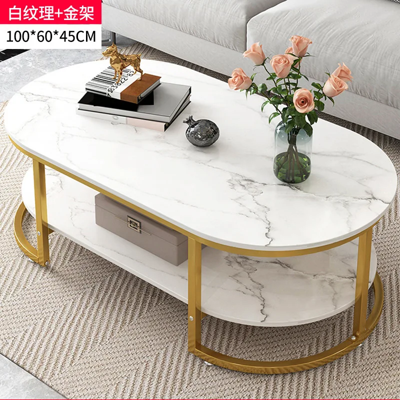 

Coffee Table Modern Minimalist Light Luxury Home Living Room Creative Multifunctional Sofa Side Table Dining Room Living Room