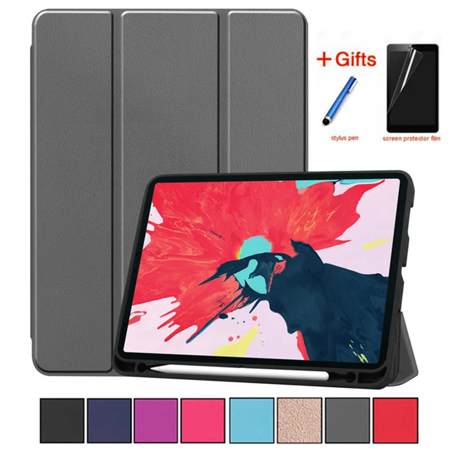 Чехол для iPad 3 й 11 дюймов чехол 2021 дюйма держатель подставка карандашей Pro 2020/2018 с