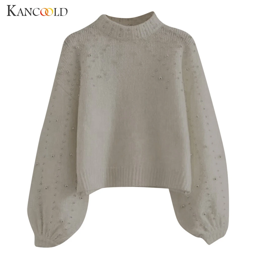 KANCOOLD 2019 Женский вязаный свитер модный Повседневный корейский стиль женский