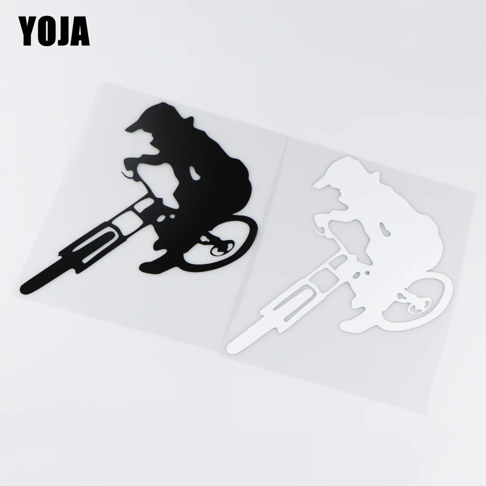 YOJA 15x20 см интересная креативная Виниловая Наклейка Декор Автомобильная наклейка для акробатических представлений