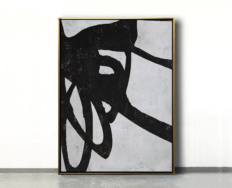 Большая абстрактная Цветочная живопись на холсте абстрактное цветочное