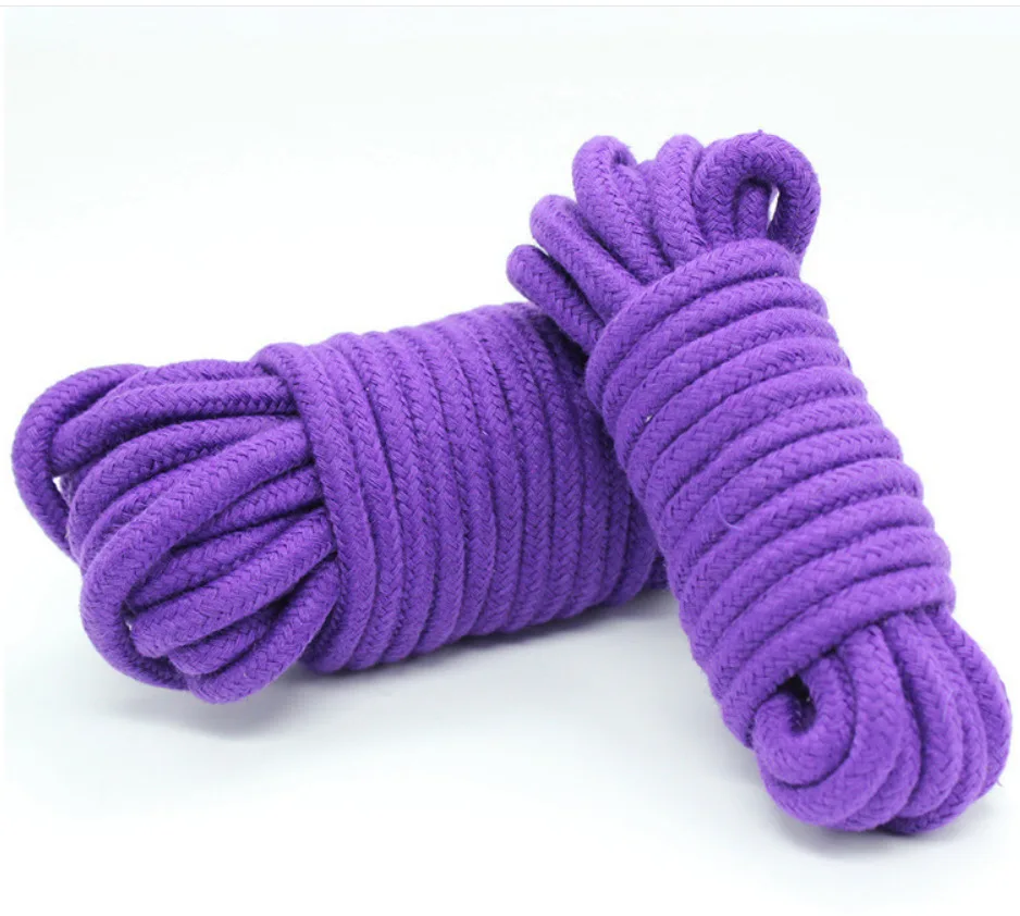 Связывающая нейлоновая веревка для БДСМ 10 м наручники и Манжеты Для лодыжек