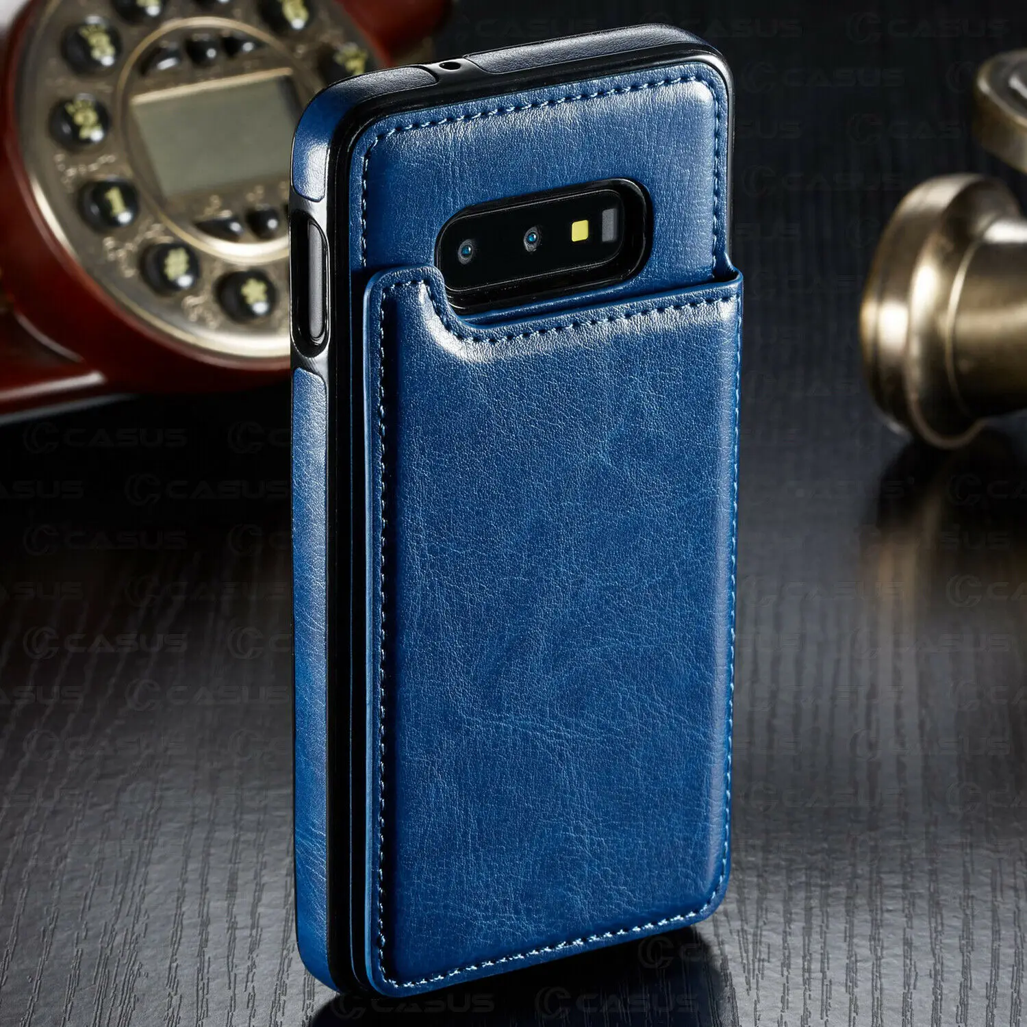 Чехол книжка для Samsung Galaxy S10 S9 S8 Plus Note 8 9 кожаный|Чехлы-портмоне| |