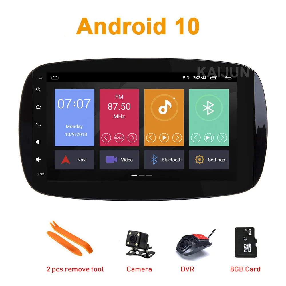 DSP 9 &quotAndroid Автомобильный gps стерео радио медиа для Mercedes Benz Smart Fortwo C453 A453 W453 2015 2016 2017