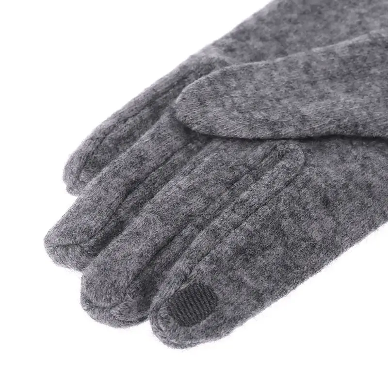 

Elegant Women Cashmere Gloves Winter Outdoor Warm Touch Screen Glove Full Finger