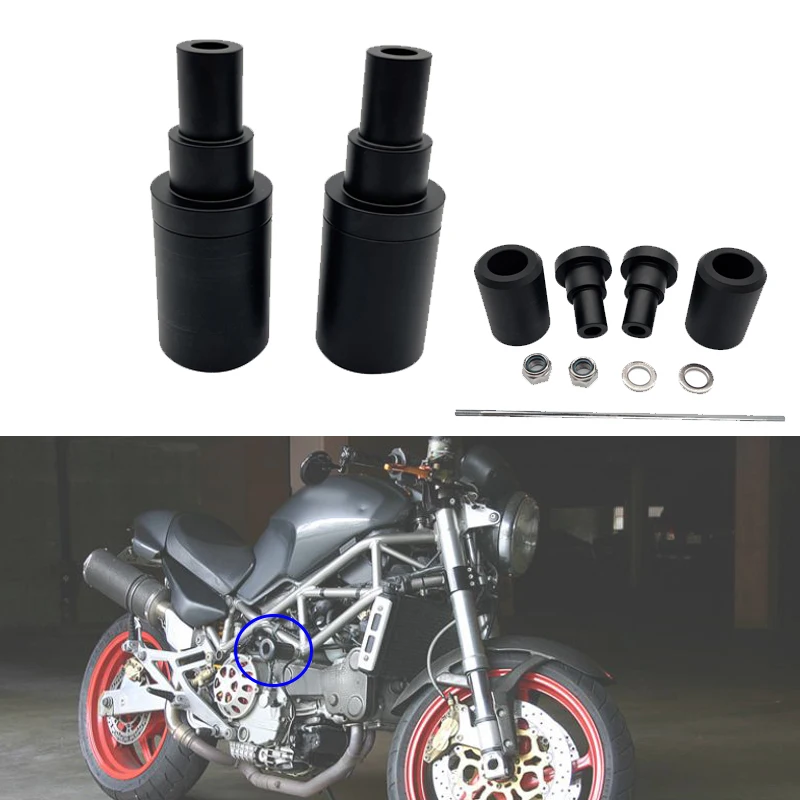 Защитный слайдер для мотоциклетной рамы Ducati Monster S2 S4 S4R 400 600 750 800 900 1000 600SS 750SS 900SS 1000DS