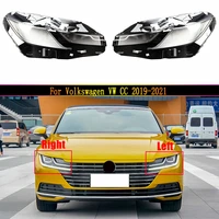 car headlight cover for volkswagen vw cc 2019 2020 2021 headlamp lens replacement auto shell