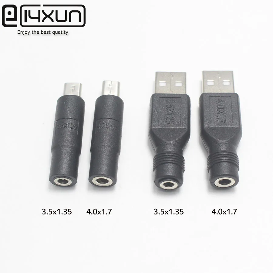 1/2/5 шт. переходник с Micro USB / 2 0 на штекер DC 3 5*1 35/4 0*1 7 мм|Соединители| |