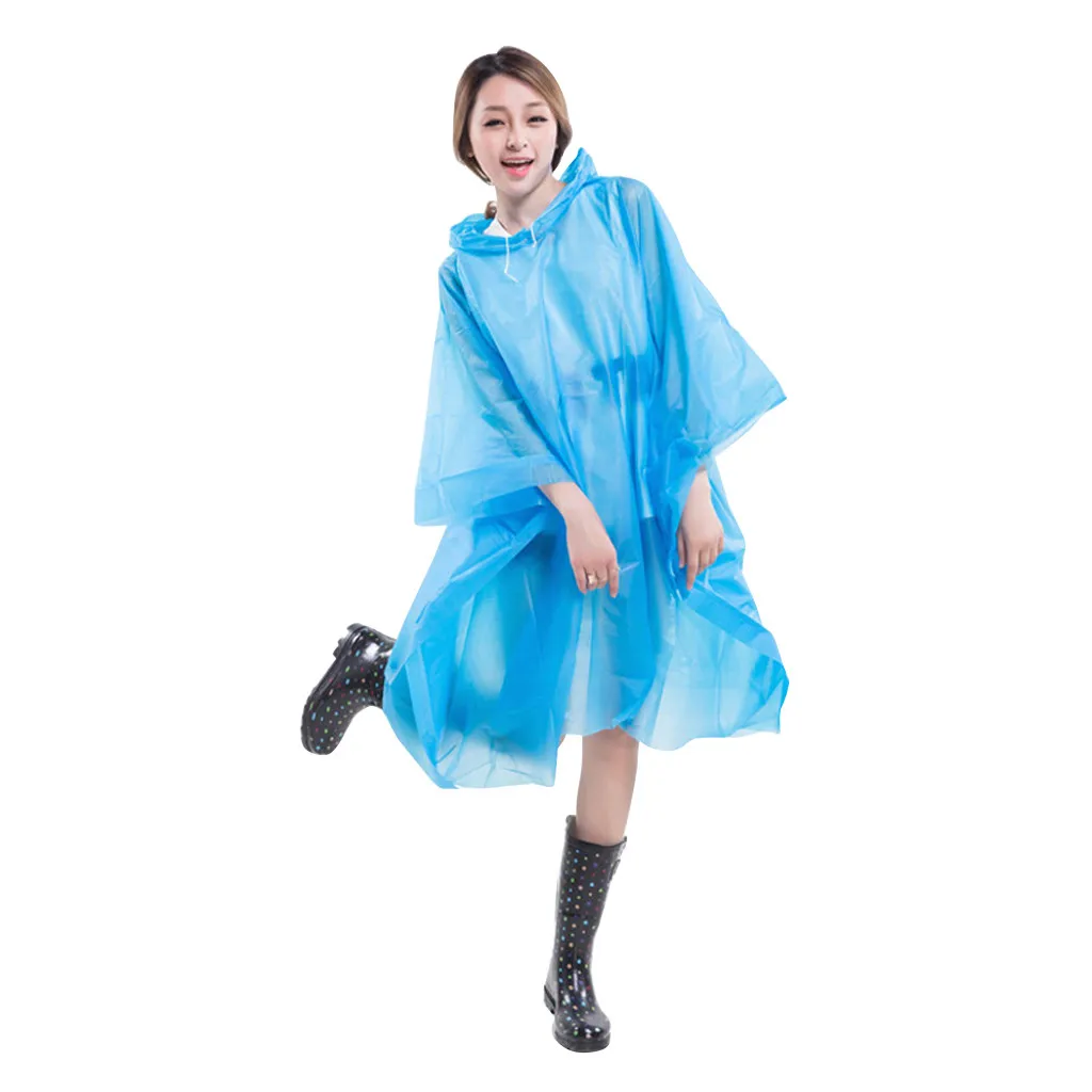 Непромокаемые куртки для мужчин и женщин водонепроницаемый длинный прозрачный