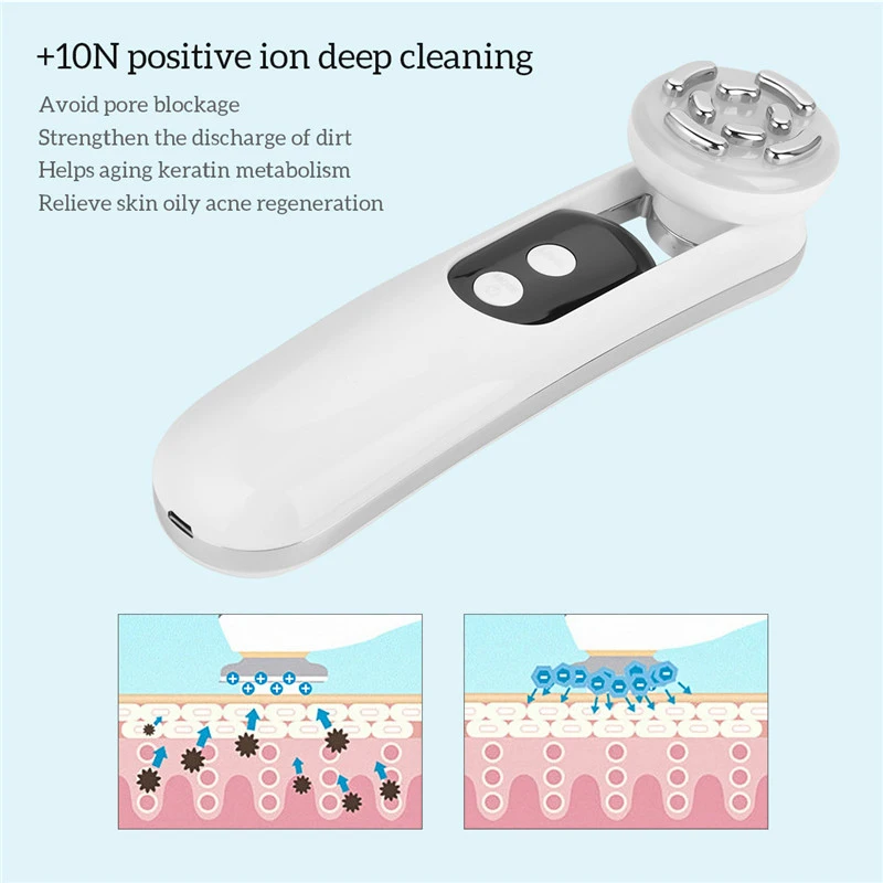 

5 in 1 Facial Electric Face Massager LED Microcurrent Vibration Massage Scraping Lifting Board Face aratus Beauty Corrector Thin