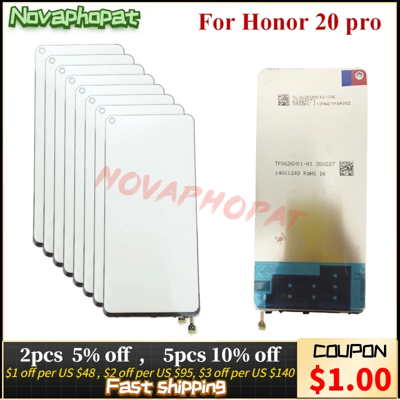 Novaphopat 100% Tested LCD Display Backlight Film For Huawei Honor 20 Pro / P30 Lite LED Back light 5pcs/lot | Мобильные телефоны и