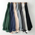 Толстовка женская с капюшоном и длинным рукавом, в стиле Kpop