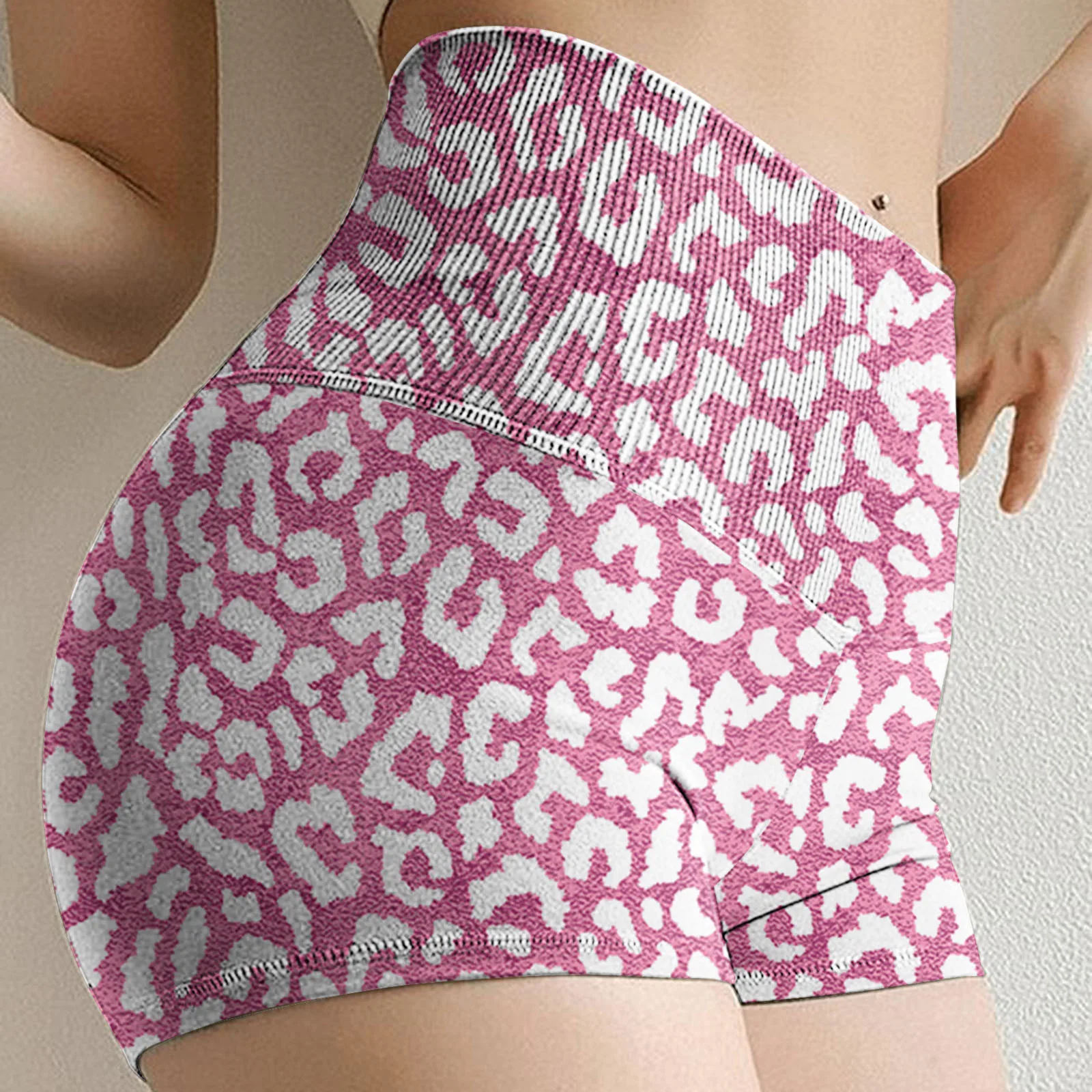 

Sports Leggings Women Print High Waist Sexy Shorts Pants Workout Sports Casual Beach Shorts pantacourt femme ete E1