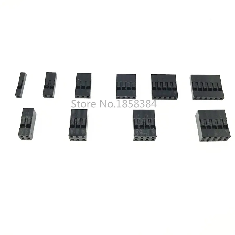 130 шт набор Dupont с коробкой 1 P/2 P/3 P/4 P/5 P/6 P/2*2/2*3/2*4/2 * 5Pin корпус пластиковый терминал