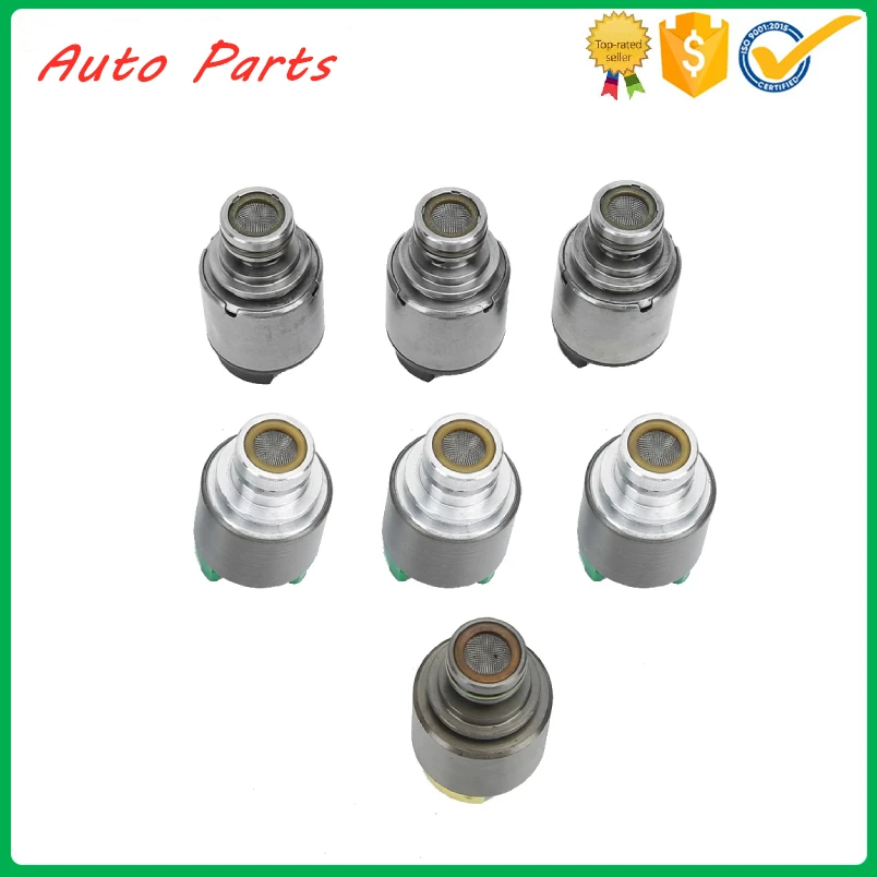 

7 шт. Электромагнит коробки передач комплект 5HP19 ZF5HP19 ZF5HP19FL ZF5HP19FLA ZF5HP19HL для Prosche 911 доллар Каймановых BOXSTER для BMW 3 5 серии Z4