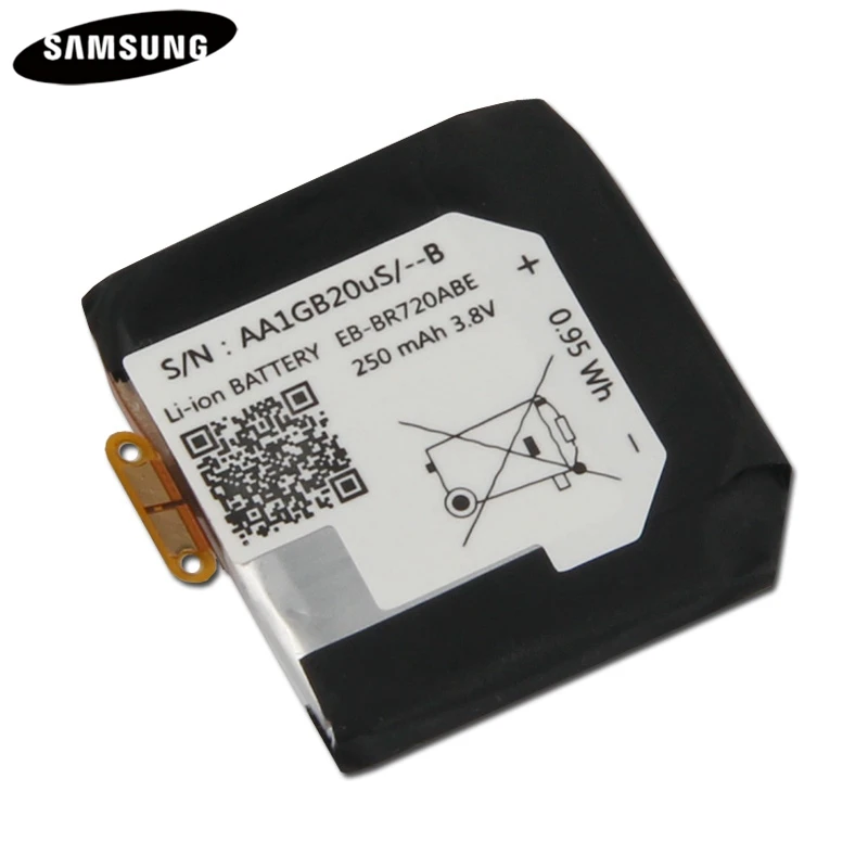 Оригинальная Аккумуляторная батарея для Samsung Gear S2 Classic EB BR720ABE R720 SM R732 250