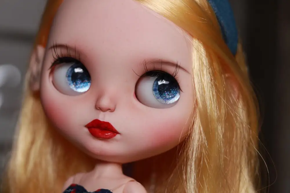 Blyth Doll NBL 1/6 BJD индивидуальное матовое лицо большие глаза модный шар для макияжа