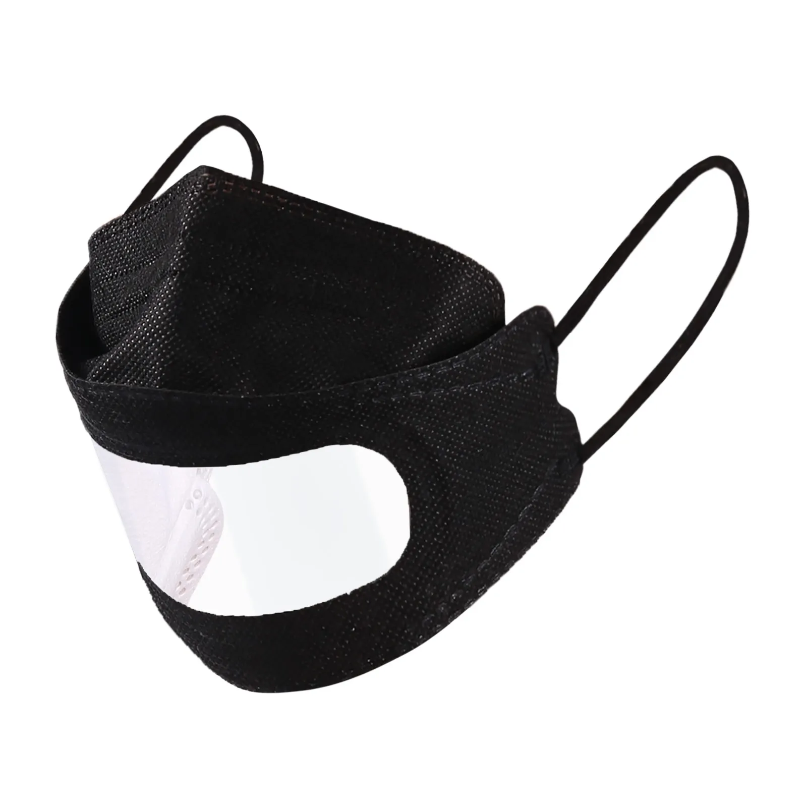 

20PCS Adult Transparent Lips Solid Disposable Face Mask Earloop PM2.5 Mask