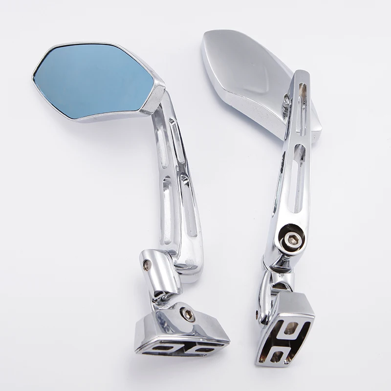 Алюминиевые мотоциклетные гоночные зеркала заднего вида для Honda CBR 600 1000RR/Suzuki GSXR