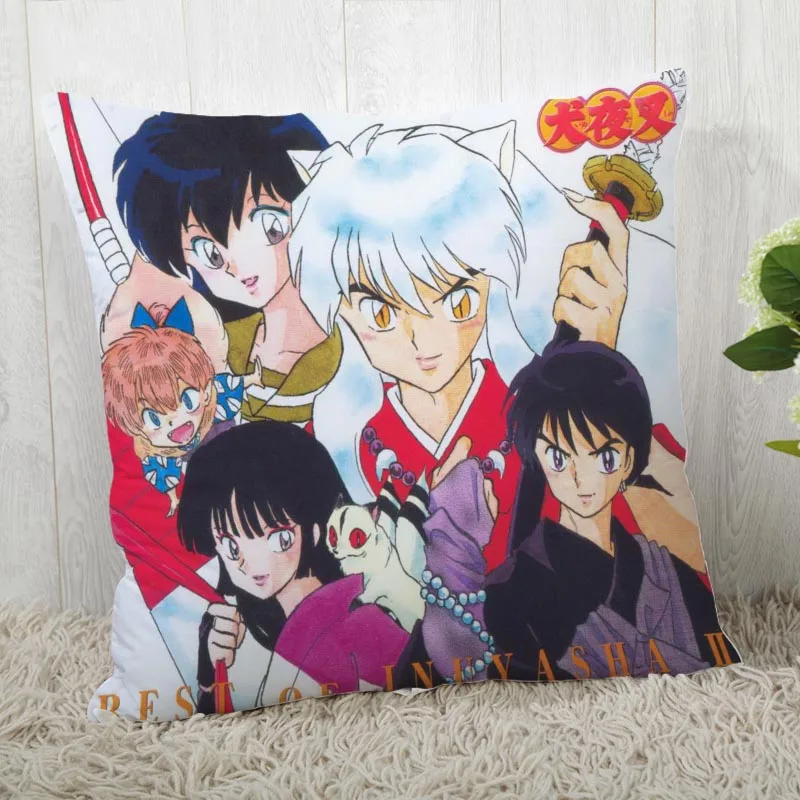 Наволочка с принтом InuYasha на заказ, наволочка для дома, декоративная наволочка, индивидуальный подарок 45x45 см A19.11.8 - Цвет: 20