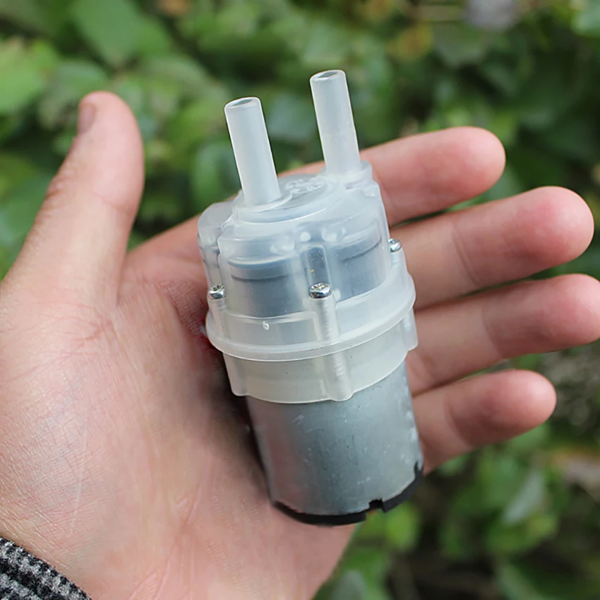 Самовсасывающий насос с 5 поршневыми головками 12 В постоянного тока маленький