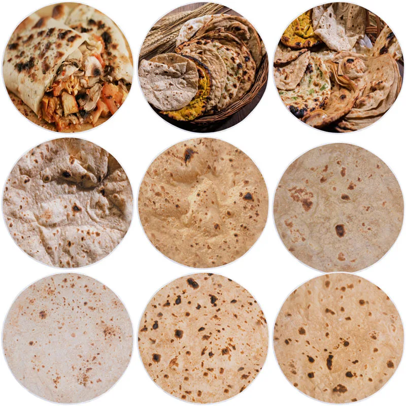 

14 Style Taco Burrito Tortilla Beach Towel Round Beach Towel Bath Towel Beach Poncho Bath Towel
