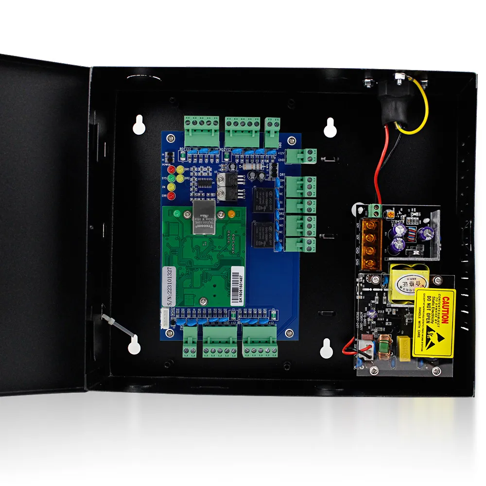 Четырехдверная панель контроля доступа Wiegand TCP/IP сетевая система RFID программное
