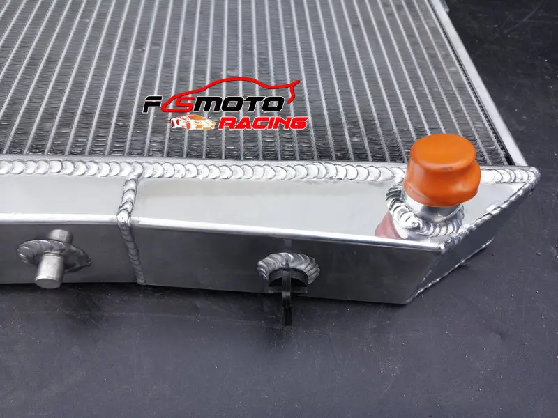 Алюминиевый радиатор + вентилятор охлаждения для Volvo Amazon P1800 B18 B20 Engine GT MT 1959-1970 69 68 67