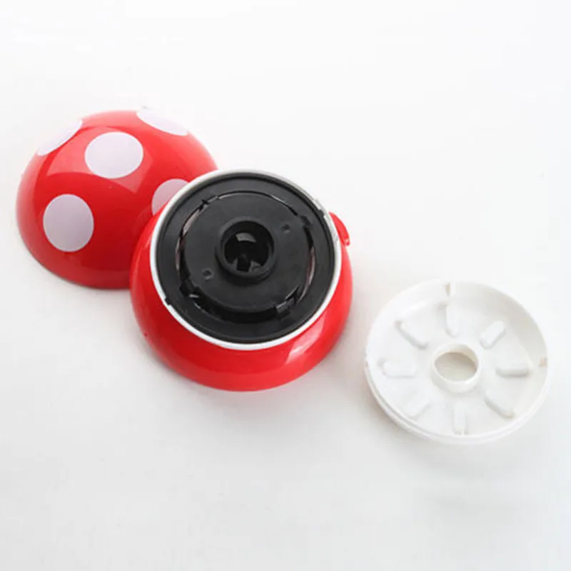 

Cute Mini Mushroom Dust Collector Functional Desktop Vacuum Cleaner Sweeper For Computer keyboard Corner Desk Table Clean Brush