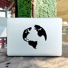 Наклейка на ноутбук с силуэтом земли для MacBook Pro 16 дюймов Air Retina 11, 12, 13, 15 дюймов, кожа для MacBook 14 дюймов HP, наклейка на ноутбук