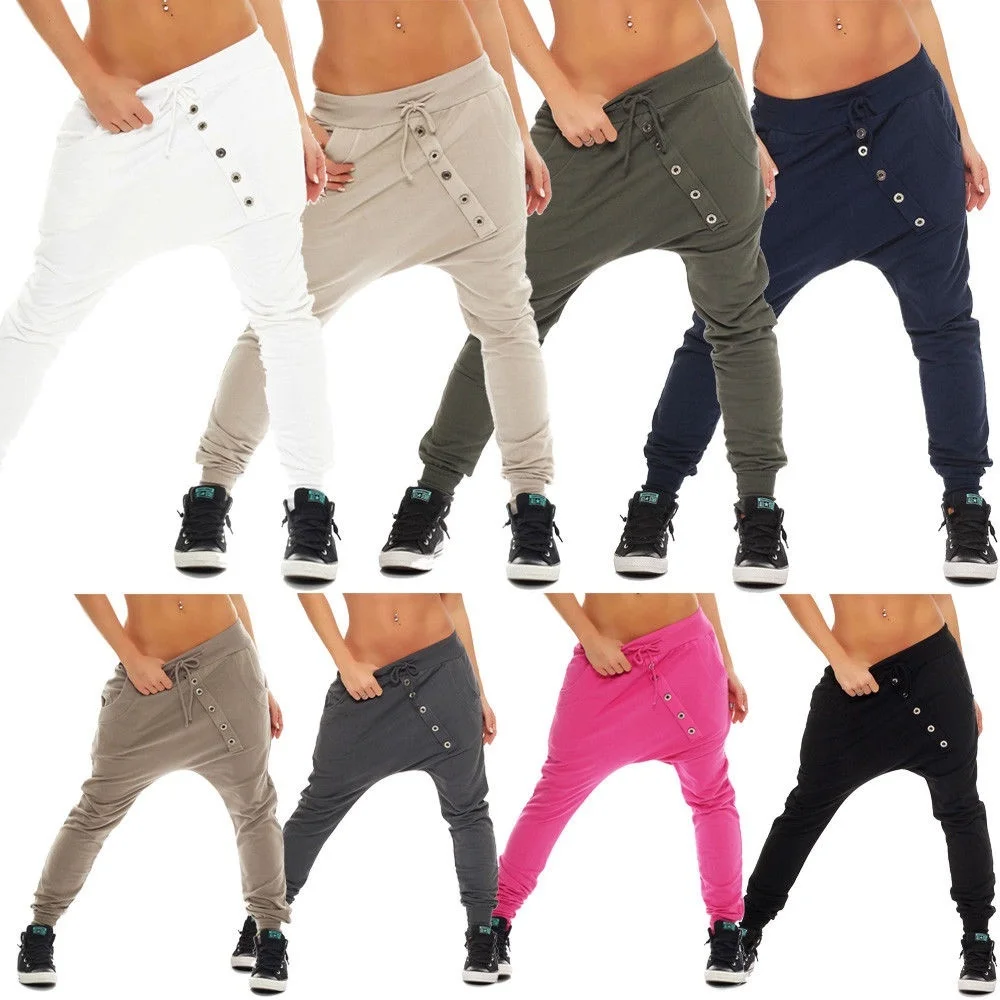 ZOGAA Women's sports pants new women's fashion harem loose pants