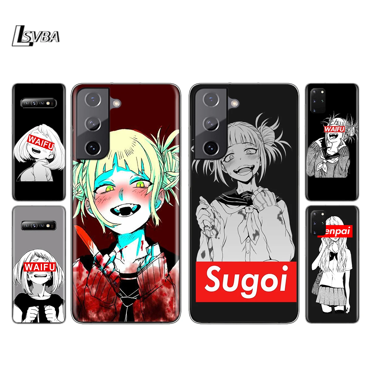 

Sugoi Senpai Anime Waifu Silicone Cover For Samsung Galaxy S21 S20 FE Ultra S10 S10E Lite S9 S8 S7 Plus Phone Case