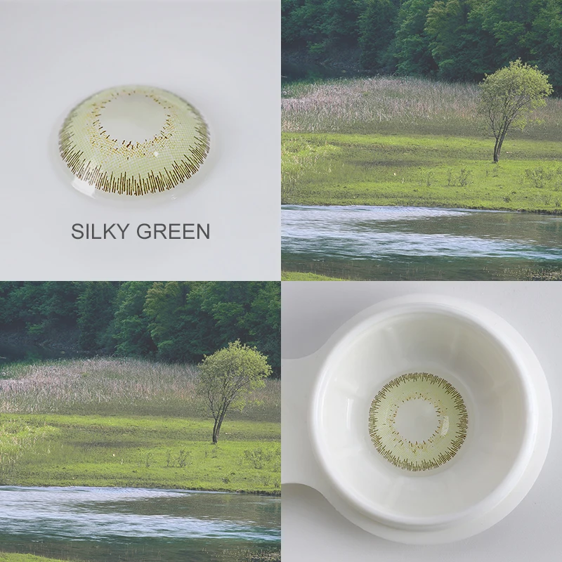 (Оптовая Продажа) цветные контактные линзы ed ежегодные для глаз Натуральные